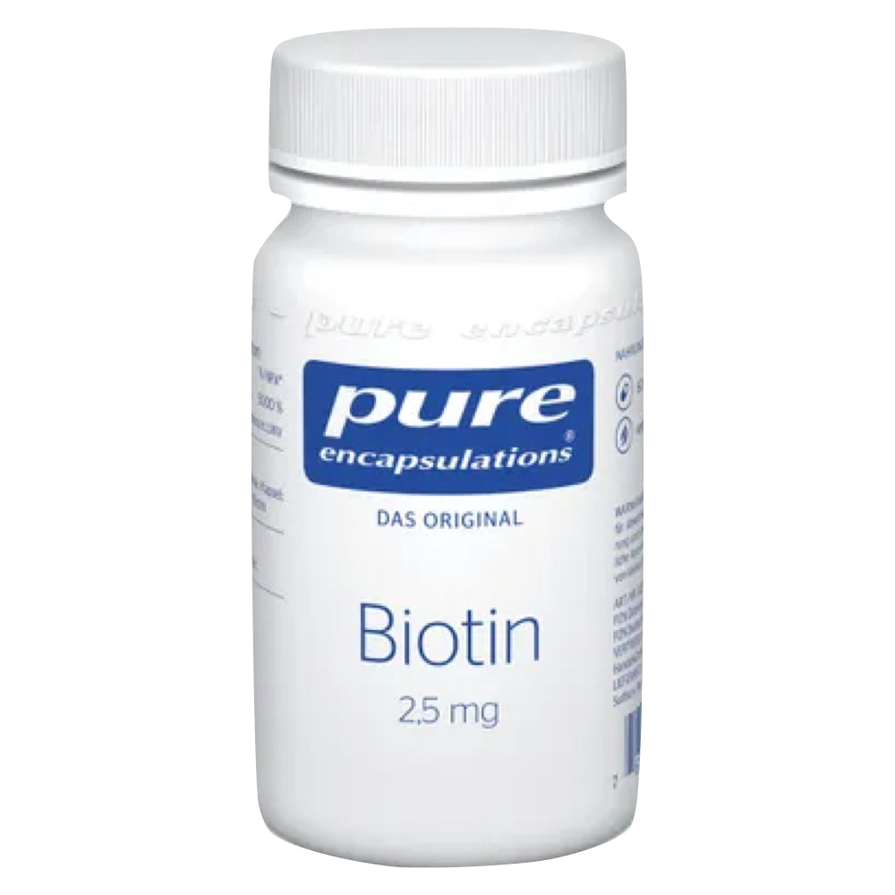 Rene indkapsling Biotin 2,5 mg 60 kapsler