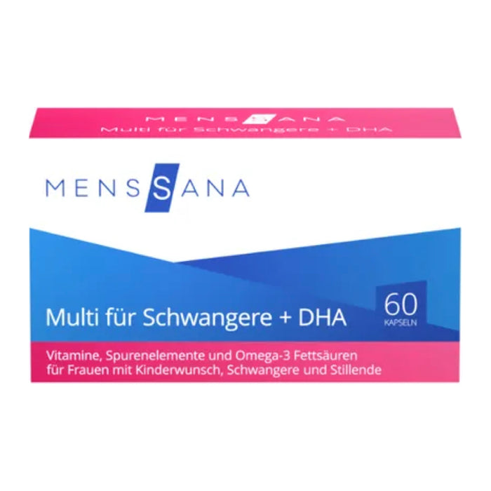 Menssana Multi For Pregnant Women + DHA 60 capsules
