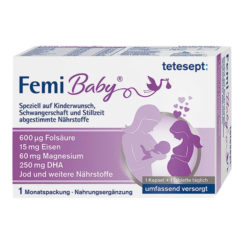 Tetesept Femi Baby Nutritional Support for Pregnancy 30 Days