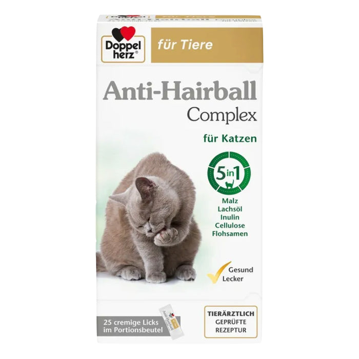 Doppelherz Anti-Hairball Complex For Cats 25 x 10 g