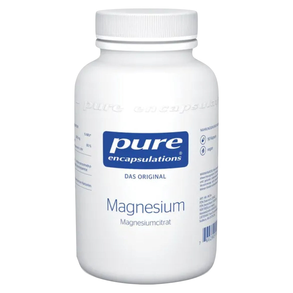 Incapsulazioni pure magnesio Citrato 90 Capsule