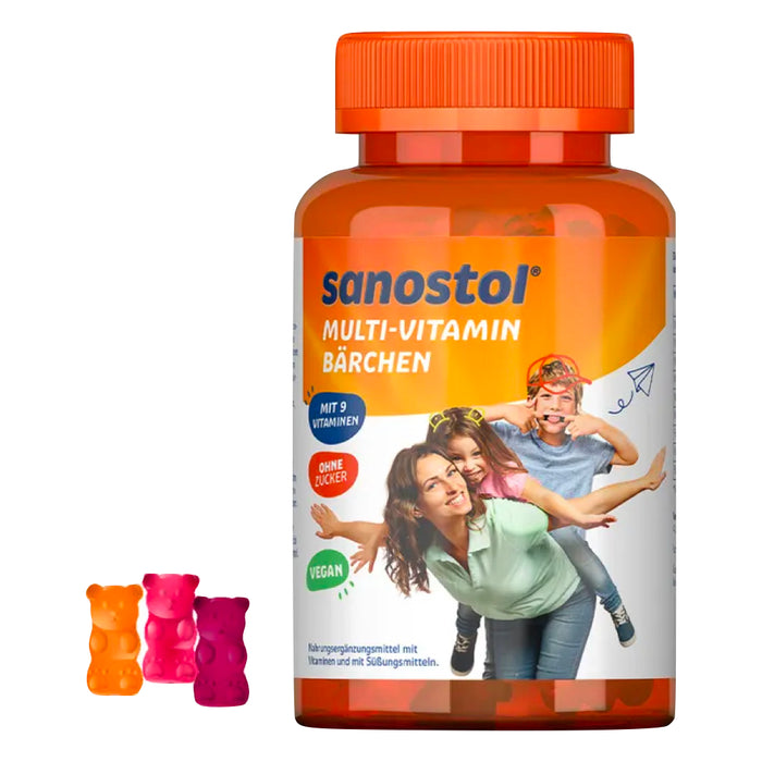 Sanostol Multi-Vitamin Bears 60 pcs