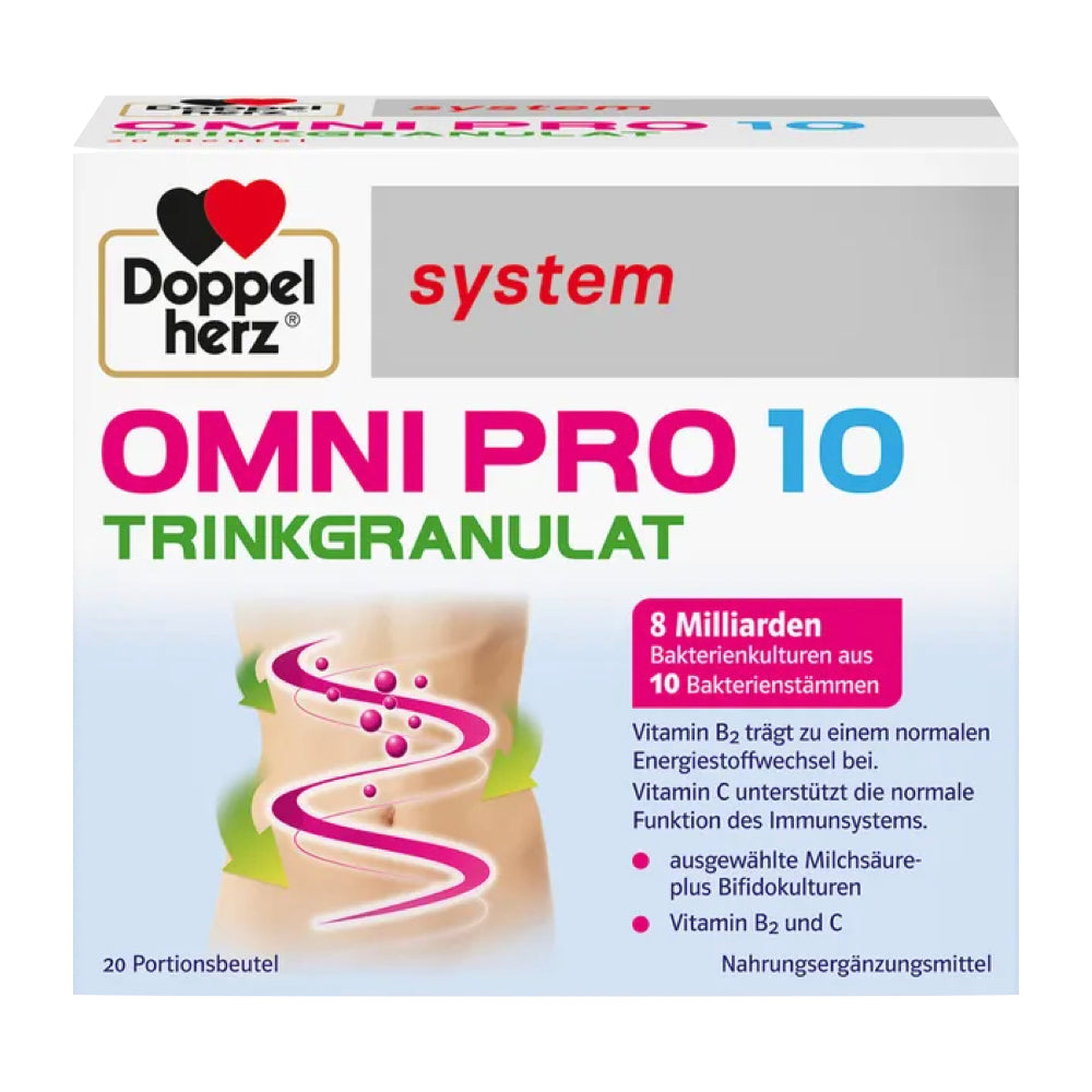 Doppelherz System Omni Pro 10 Drinking Granules 20 sachets