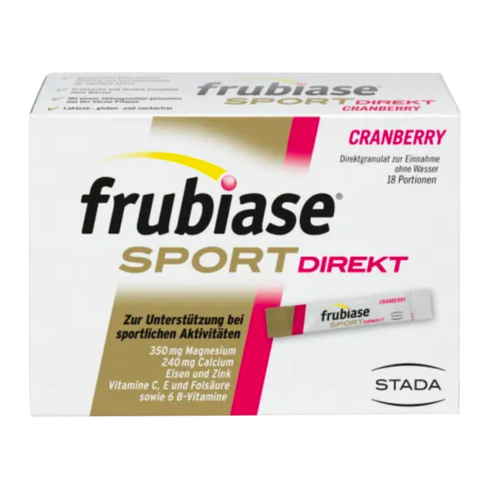 Frubiase Sport Direct Drinking Granules 18 packs