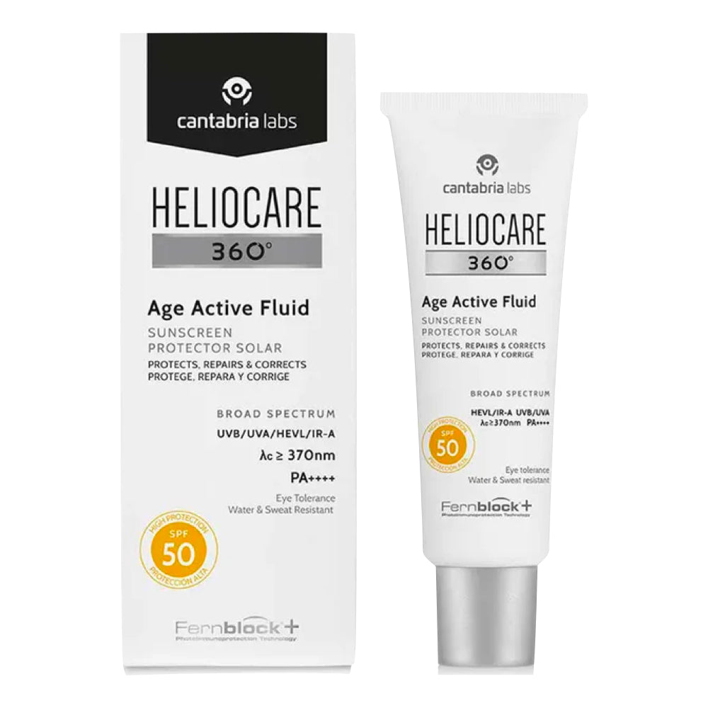 Heliocare 360 ​​° leeftijd actieve vloeistof spf 50 50 ml