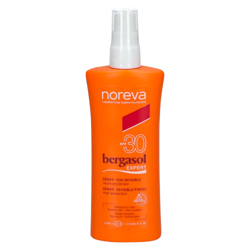 Noreva Bergasol Expert Invisible Finishing Spray SPF 30 125 ml