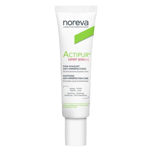 Noreva Actipur Expert Sensi (+) Calma de cuidado anti-impperfección de 30 ml de 30 ml