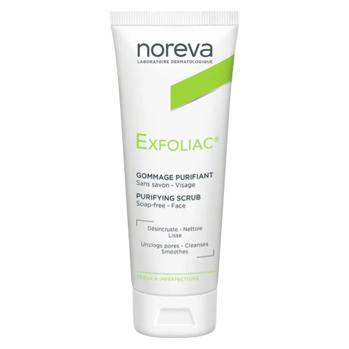 Scrub facciale per purificazione esfoliaca Noreva per il viso 50 ml