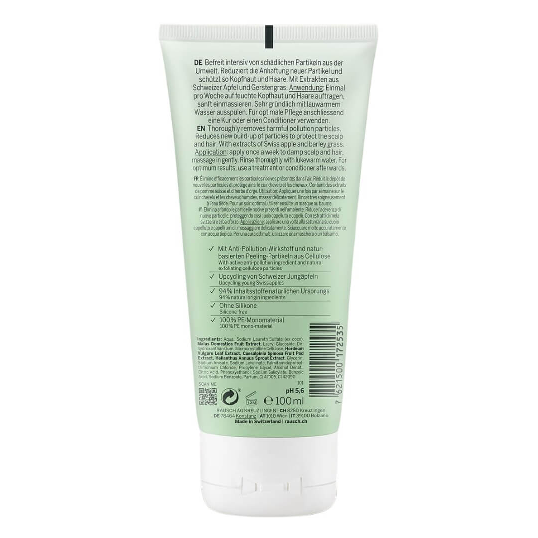 Rausch Anti-Pollution exfoliating Shampoo with Swiss Apple 100 ml