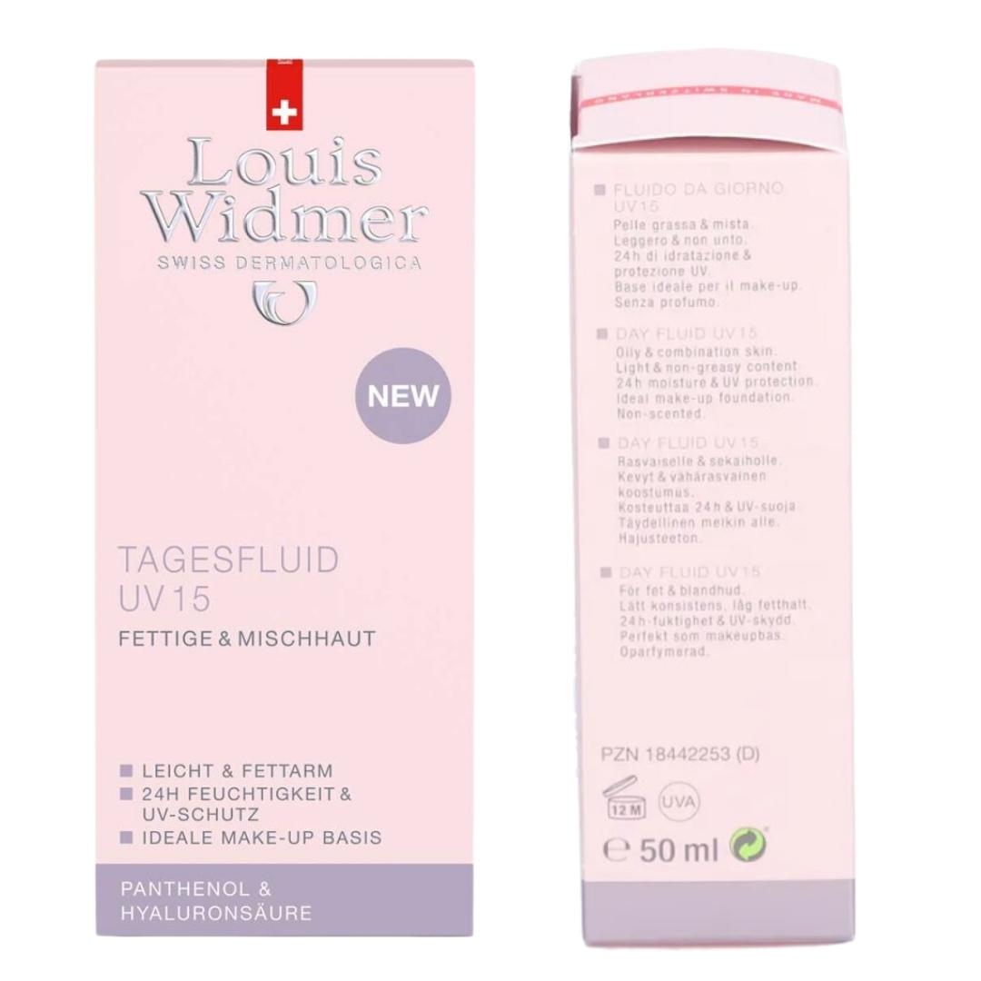 Louis Widmer Day Fluid SPF 15 - non-scented 50 ml