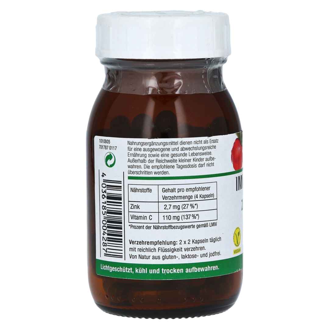 Sanatur Zinc Spirulina și acerola Capsule 90 PC -uri