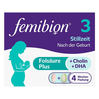 Femibion 3 Lactation 28 Tablets (4 Weeks Usage)