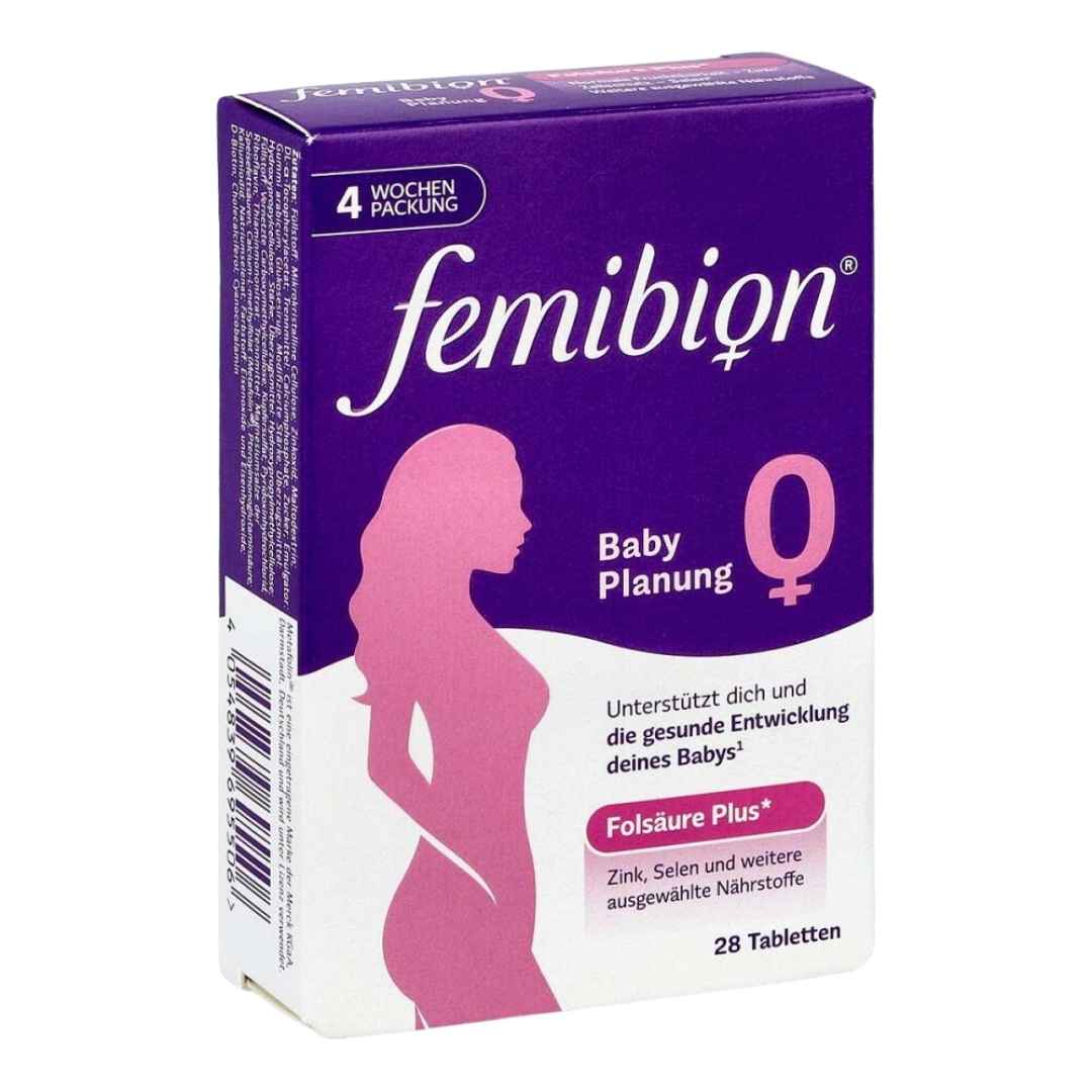 Femibion Baby Planning is designed for women who wish for baby, a food supplements containing folic acid and other nutrients that fulfills special folate requirements. Buy at VicNic.com