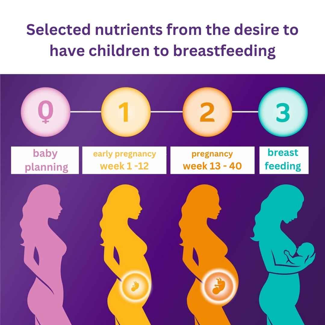 femibion collection from baby planning to breastfeeding