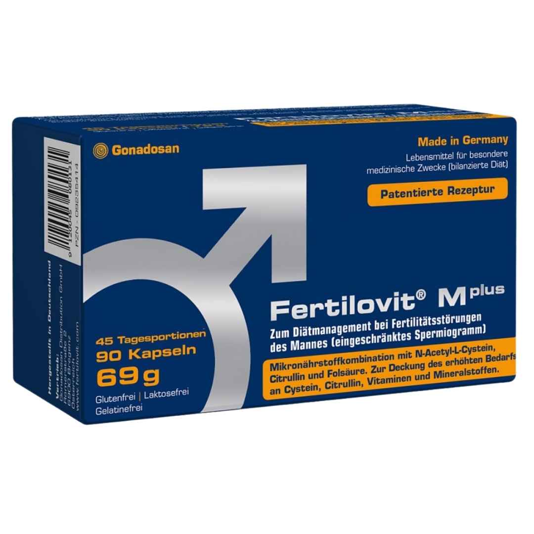 Fertilovit M Plus vīriešu uztura bagātinātājs 90 gab