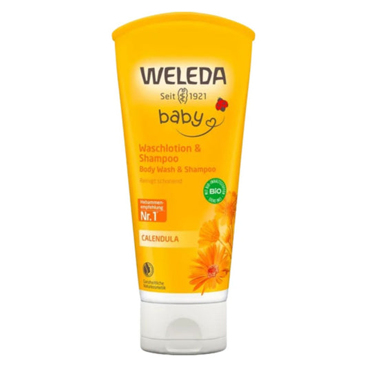 Weleda Calendula Shampoo & Body Wash 200 ml