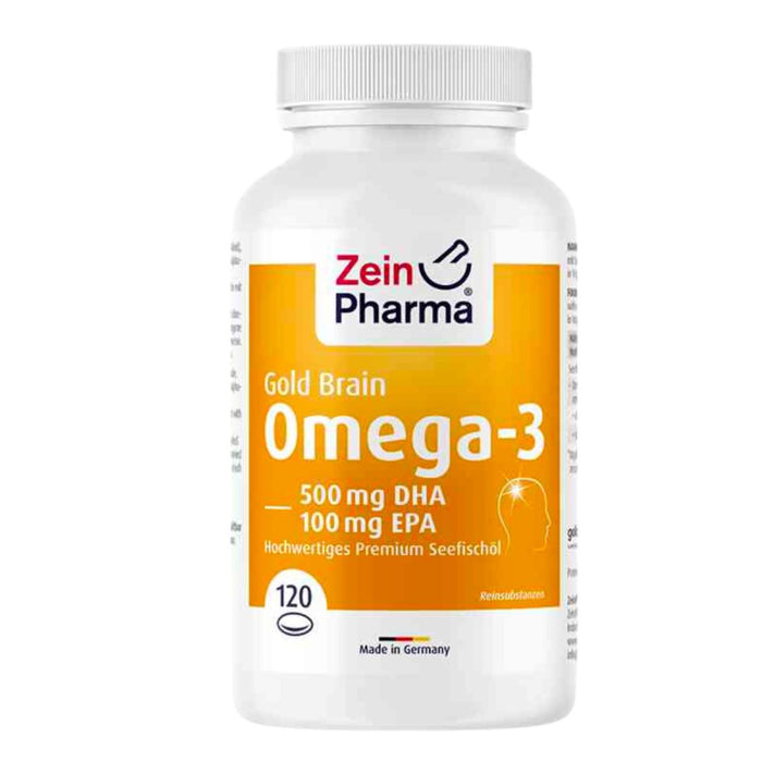 ZeinPharma Omega 3 Cap Gold Brain Edition 120 pcs