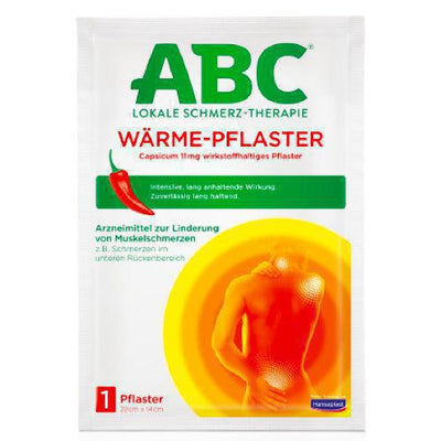 Hansaplast ABC Heat Tencuiala Capsicum pentru confort muscular 1 buc