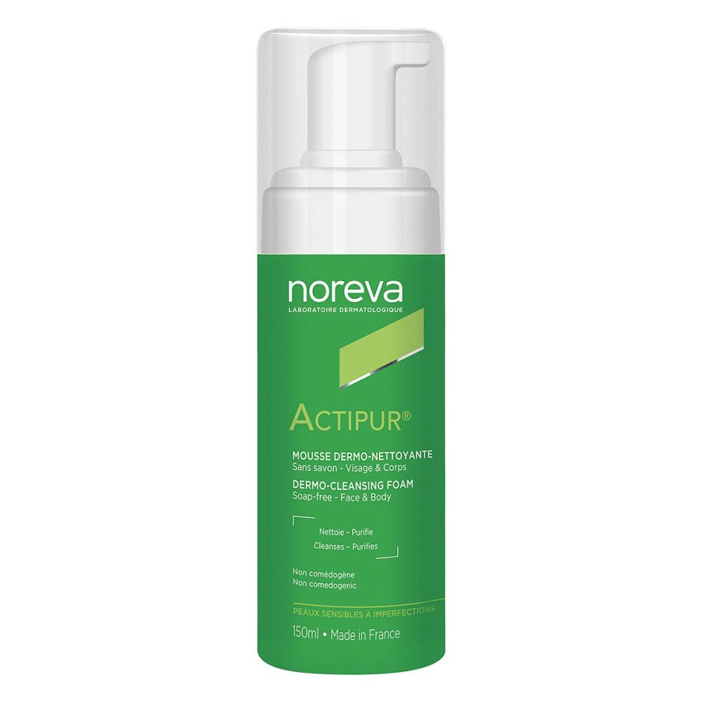 NOREVA ACTIPUR FUMA DE CLIPO DE CLIPO DE DERMO para la cara 150 ml