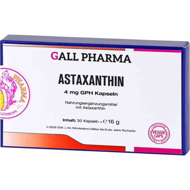 Astaxanthin 4 mg Gph capsules