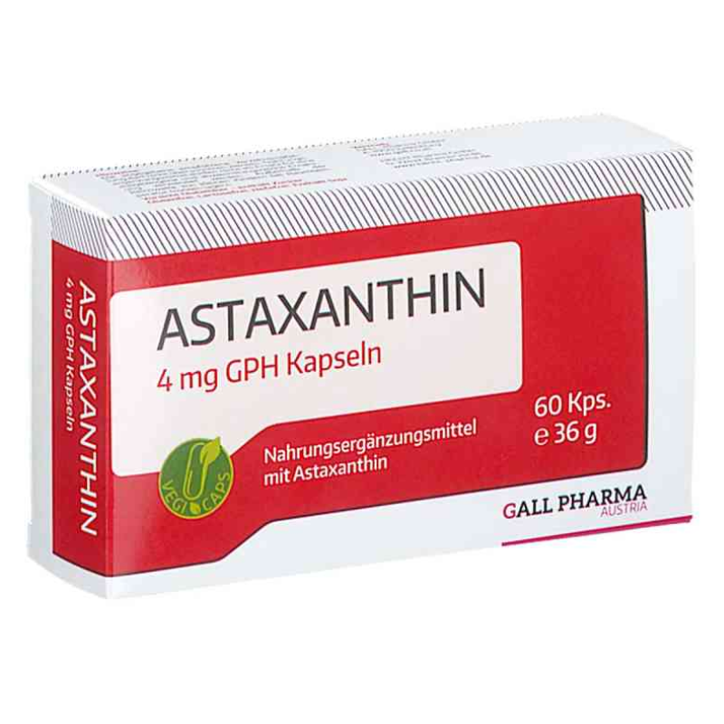 Astaxanthin 4 mg Gph capsules