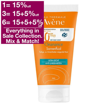 Avene Cleanance Sun Fluid SPF 50+ 50 ml