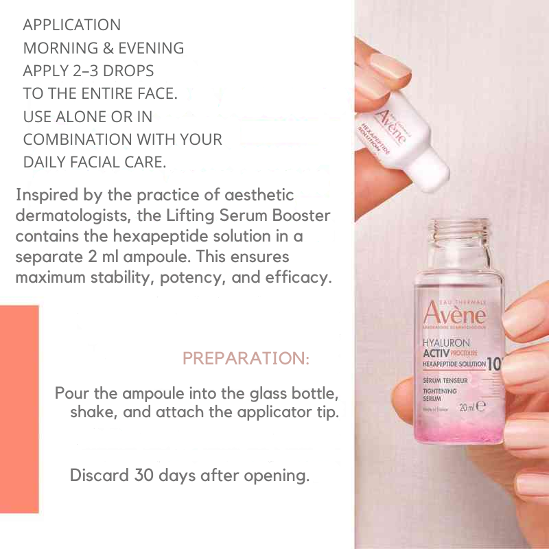 Avene Hyaluron Activ Procedure Hexapeptide Serum 20 ml