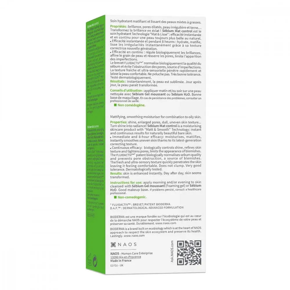 Controlul Mat Sebium Bioderma 30 ml