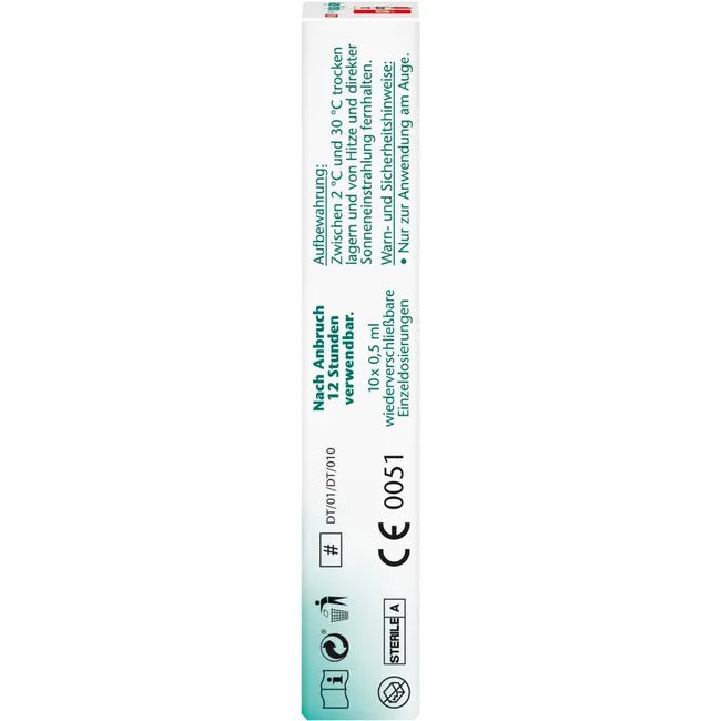 Side of the package with general hints