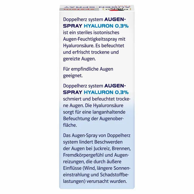 Product description on the back of the package