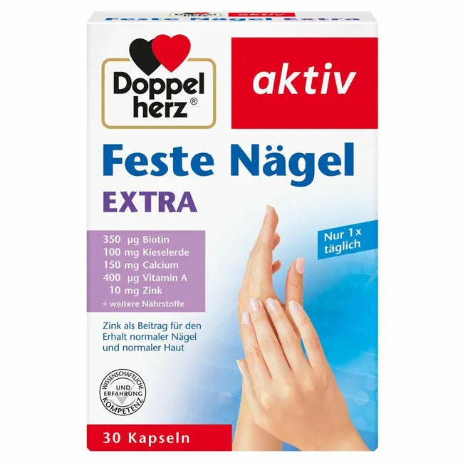 Doppelherz supplement for strong nails - package front