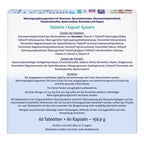 Ingredients list on the side of the package