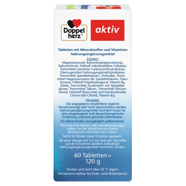 Side of the box showing the ingredients list