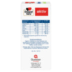 Side of the package showing the table of nutritional values