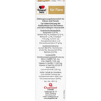 Ingredients list on the other side of the package