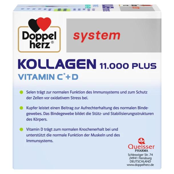 Side of the package summarizing the main product benefits. For example, copper contributes to the maintenance of normal connective tissue, while vitamin d contributes to a normal maintenance of bones.
