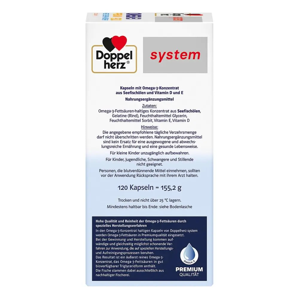 Ingredients list on the side of the box