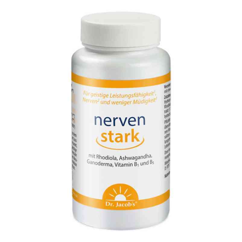 Dr. Jacob's Nerve-Strong Rhodiola Ashwagandha Reishi Mushroom 100 pcs