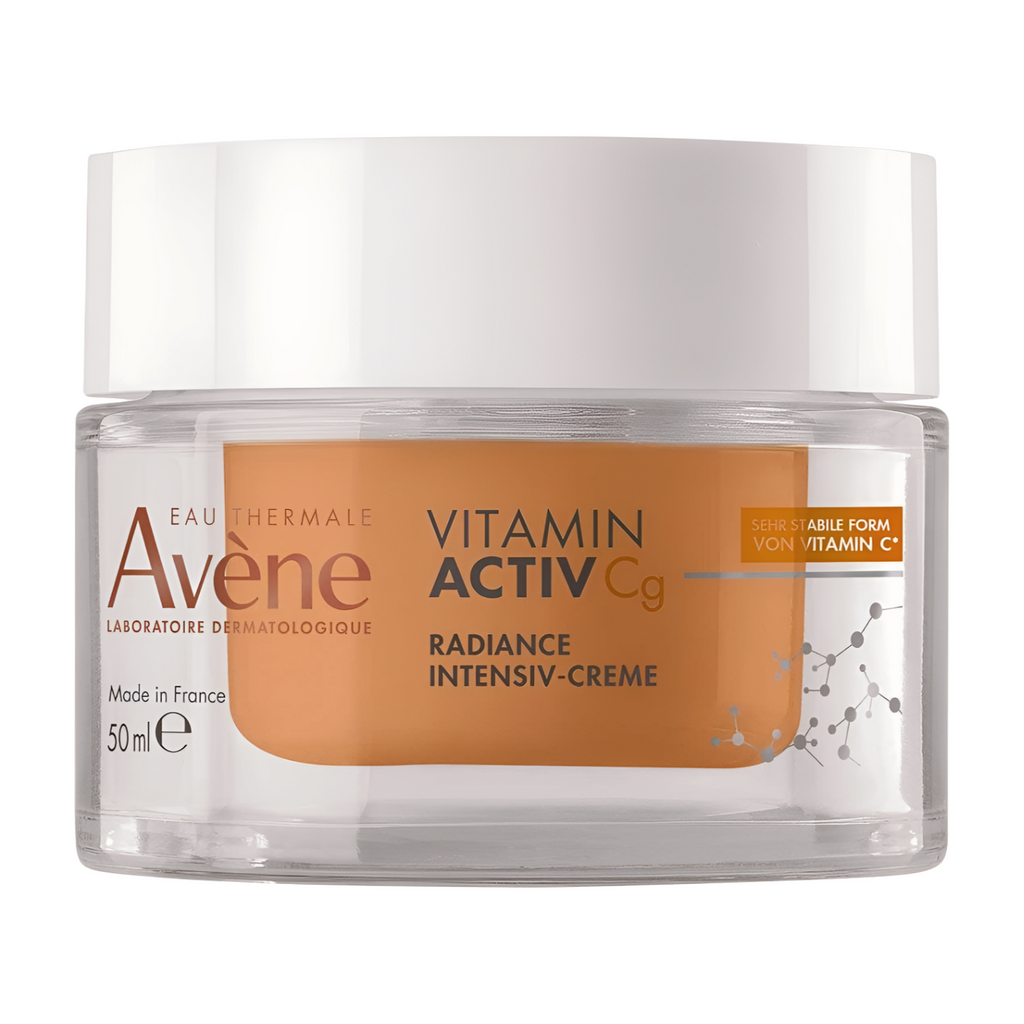 This protects the vitamin C from oxidation and makes it more stable. Vitamin Cg protects the skin from free radicals and stimulates collagen production, while also counteracting the formation of age spots.