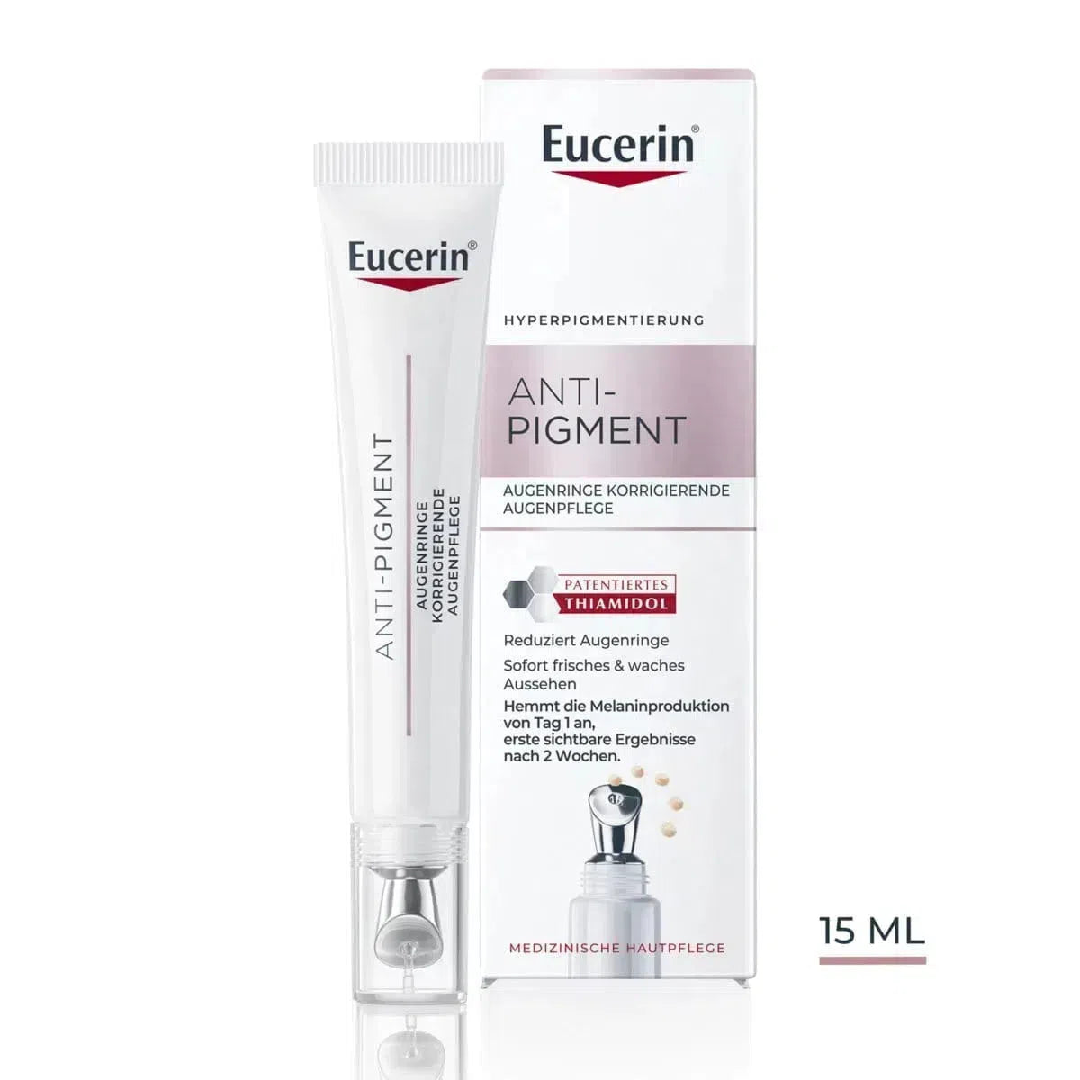 New Eucerin Anti-Pigment Eye Cream package design