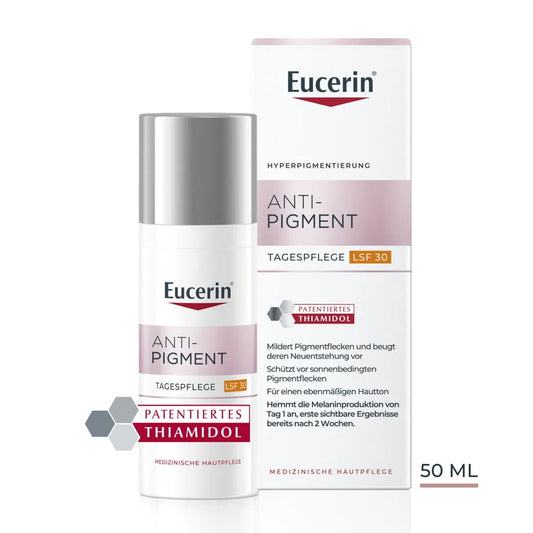 New package design of Eucerin Anti Pigmen Day Cream SPF 30