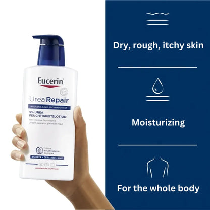 Eucerin UreaRepair Plus Lotion 5% Urea with Pump 400 ml