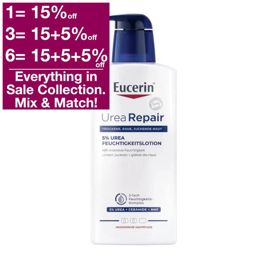 Eucerin UreaRepair Plus Lotion 5% Urea with Pump 400 ml