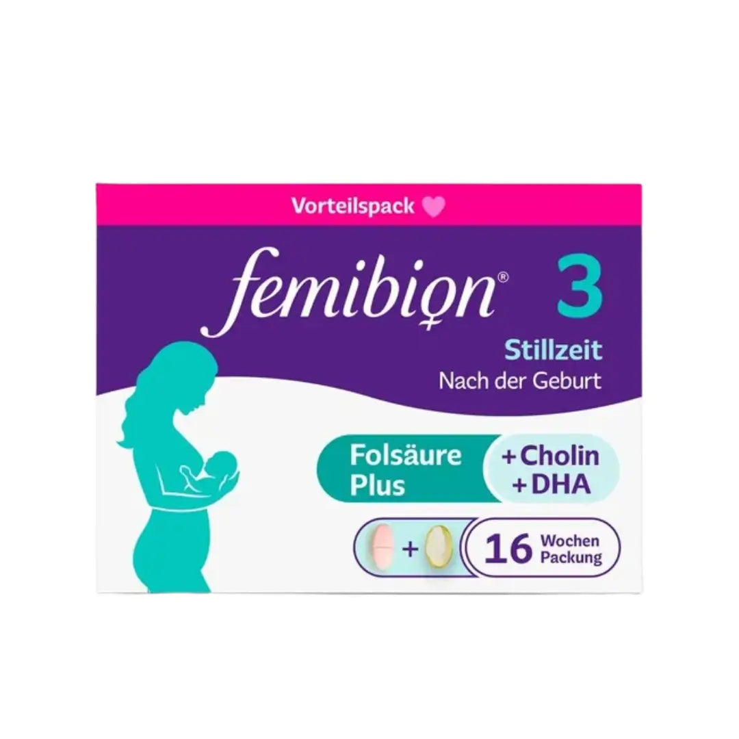 Femibion 3 Breastfeeding Combination Pack 2 x 112 Tablets