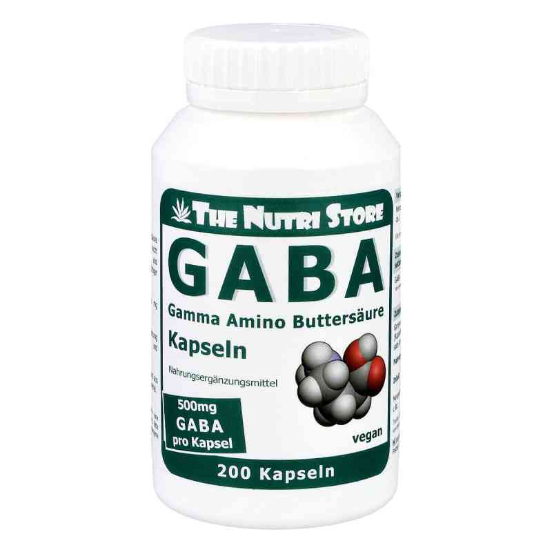 Gaba 500 mg vegetarian capsules 200 pcs