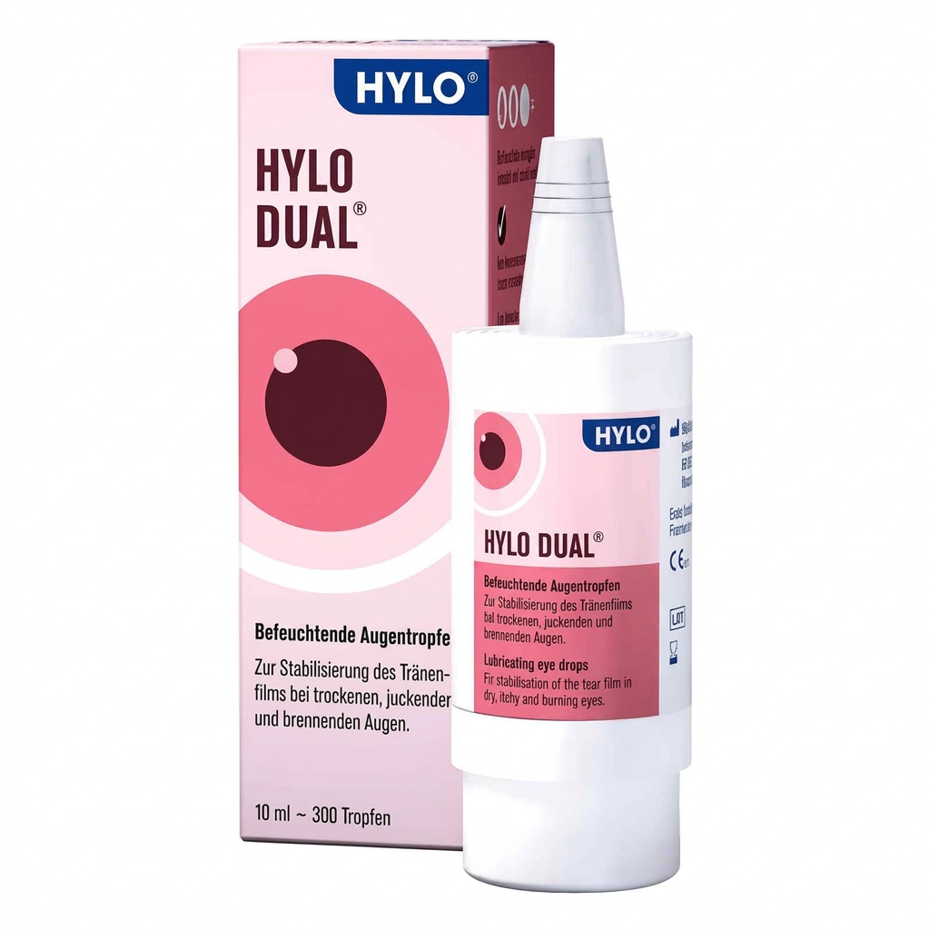 HYLO DUAL Eye Drops 10 ml
