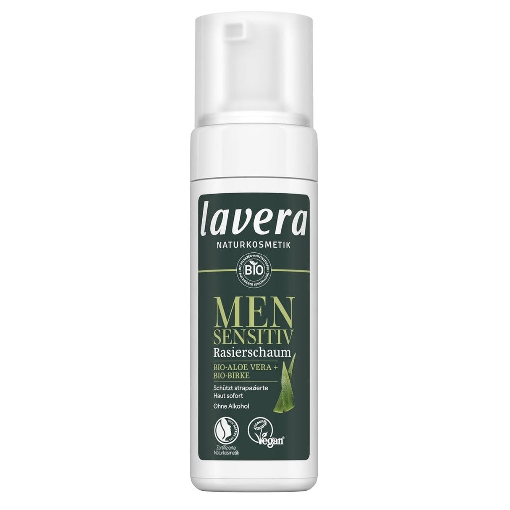 Lavera delicata schiuma da barba per uomini 150 ml