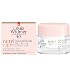 Louis Widmer nutri derm night cream packaging on a white background