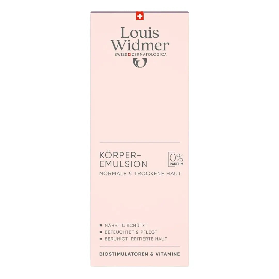 <tc>Louis Widmer</tc> مستحلب للجسم بدون رائحة لترطيب مكثف 200 مل