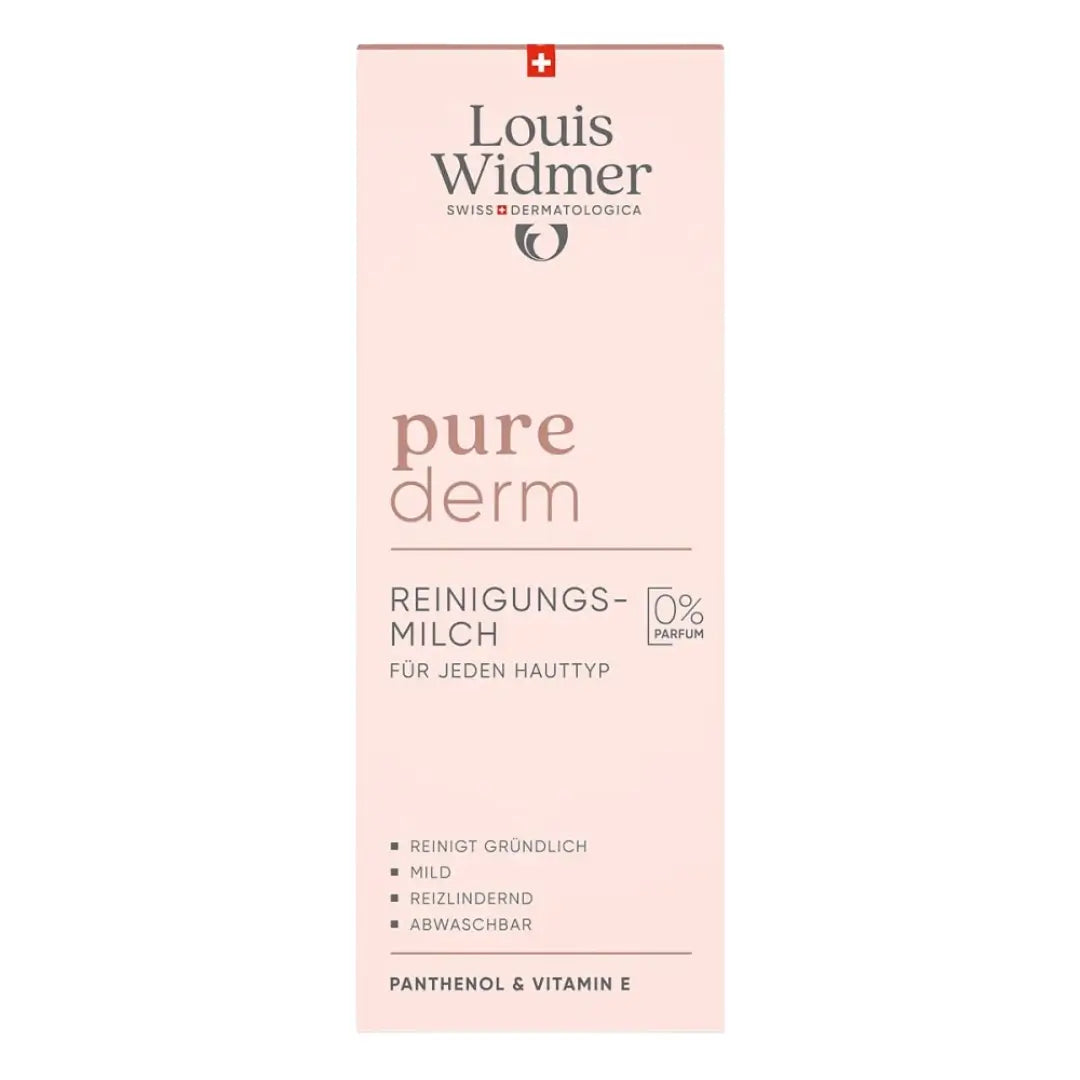 Louis Widmer Purederm reinigingsmelk niet-geurende 200 ml